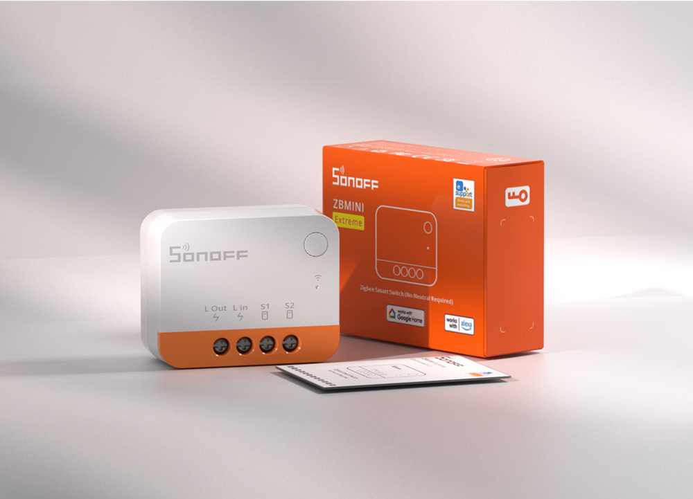 Módulo Interruptor Inteligente Zigbee Sin Neutro Mini - Sonoff ZBMINIL2 — foto 1 de 4