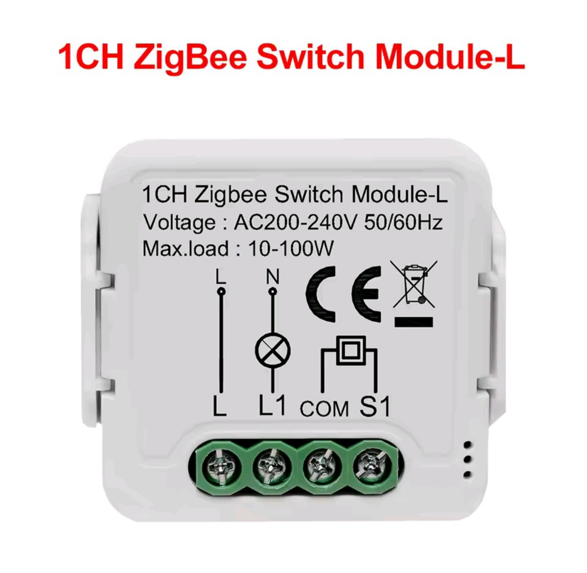 Módulo Interruptor Inteligente GIRIER ZigBee 3.0 (Sin Neutro) — foto 1 de 4
